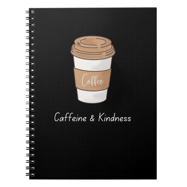 Koffein und Kindheit Notizblock (Vorderseite)
