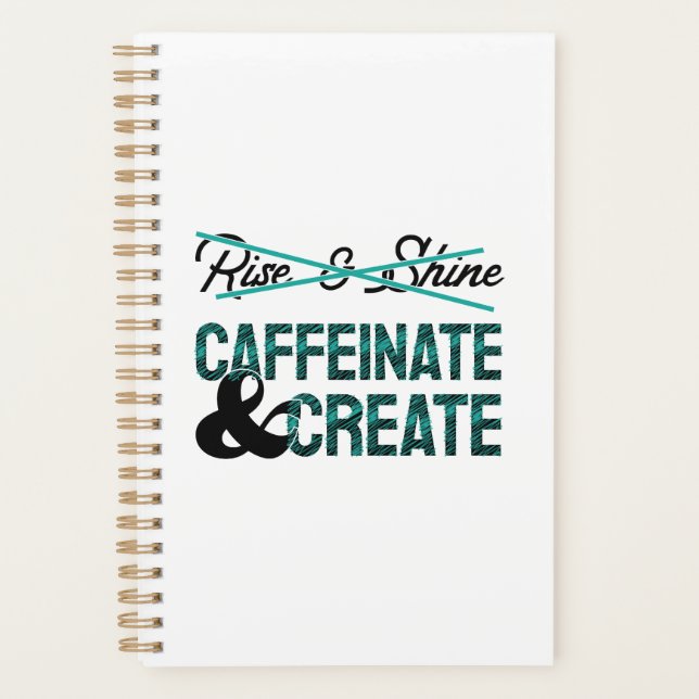 Koffeinat und Erstellen Planer (Vorderseite)