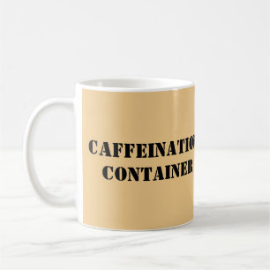 Koffeinationsbehälter  kaffeetasse