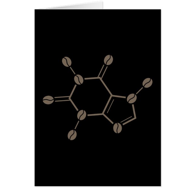 Koffeinbohnenmolekül (Vorne)