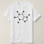 Koffeinbohnenmolekül T-Shirt<br><div class="desc">asyrum . maydaze . identica</div>