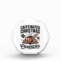 Koffeinhaltige Weihnachts-Chroniken Buchliebhaber-