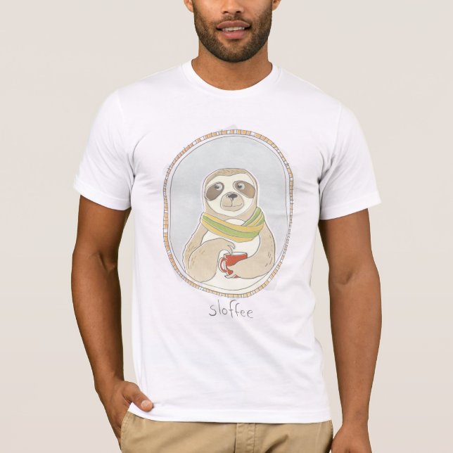 Koffeinierte Süsse | Sloffee T-Shirt (Vorderseite)