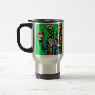 Koffeinierte Zombies Reisebecher