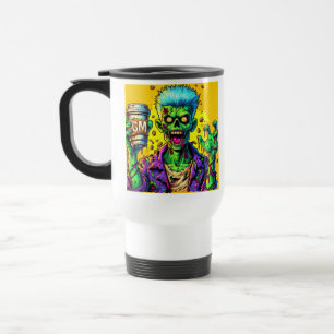 Koffeinierte Zombies Reisebecher