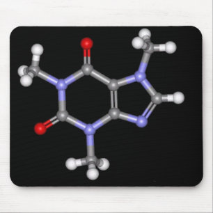 Koffeinmolekül Mousepad