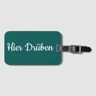 KofferŌ - Hier Drüben Gepäckanhänger