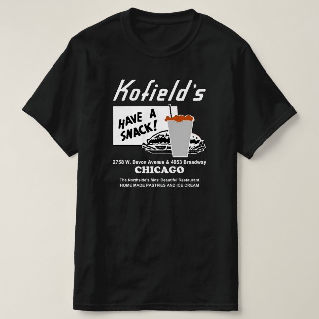 Kofield's Restaurant, Chicago T-Shirt (Design vorne)