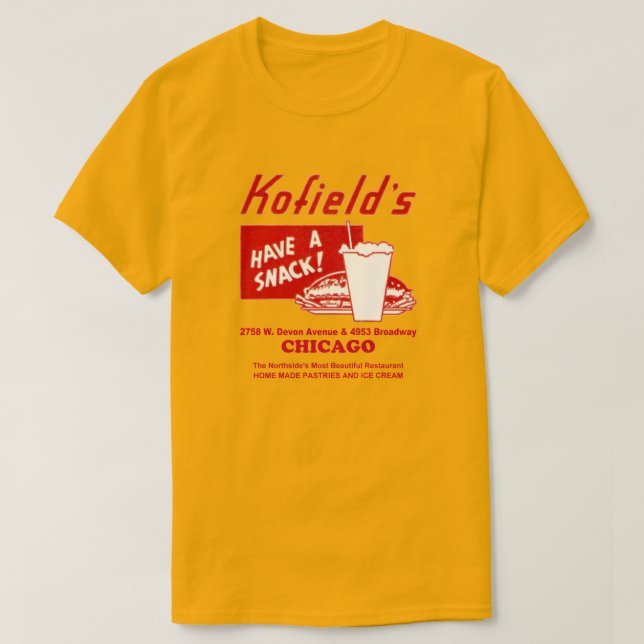 Kofield's Restaurant, Chicago T-Shirt (Design vorne)