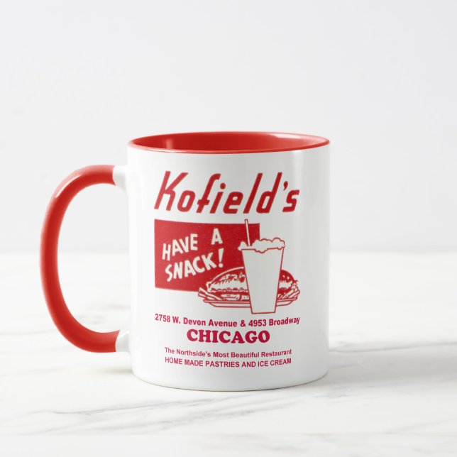 Kofield's Restaurant, Chicago Tasse (Links)
