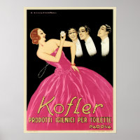 KOFLER Italienische Kosmetik Parfum Lotion Creme A
