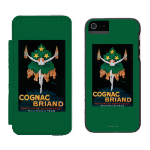 Kognak Briand förderndes Plakat Incipio Watson™ iPhone 5 Geldbörsen Hülle