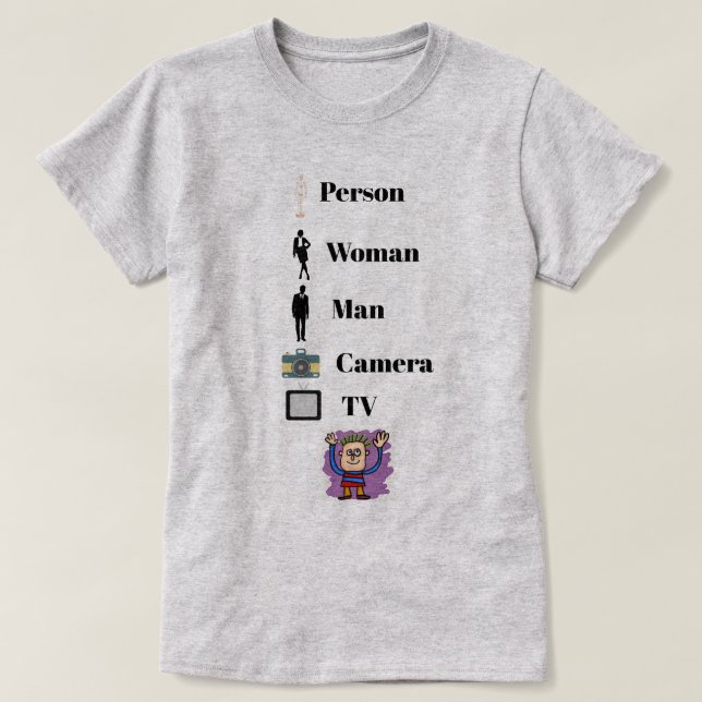 Kognitiver Test-T - Shirt (Design vorne)