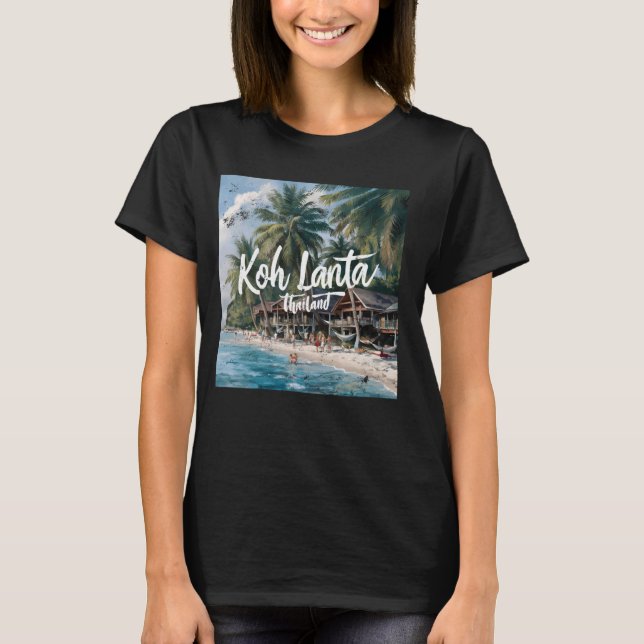 Koh Lanta, Thailand T-Shirt (Vorderseite)