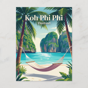 Koh Phi Phi Thailand Postkarte