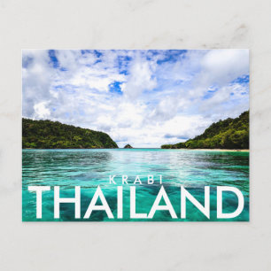Koh Rok, Krabi, Thailand Postkarte