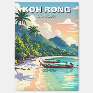 Koh Rong Kambodscha Reise Magnet