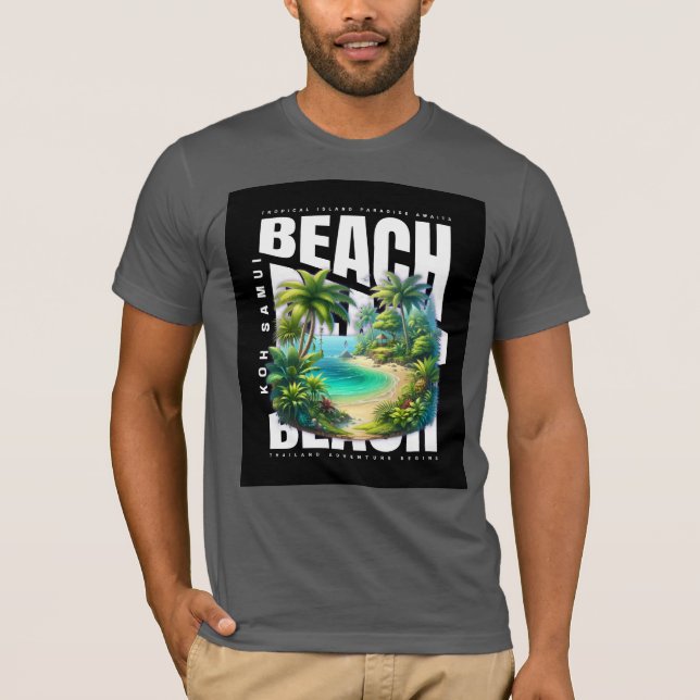 Koh Samui Island Thailand T-Shirt (Vorderseite)