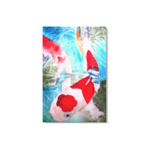 Kohaku Koi II Japanische Fischkunst