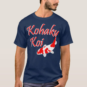 Kohaku Koi Rot- und Weißkoi-Fische T-Shirt