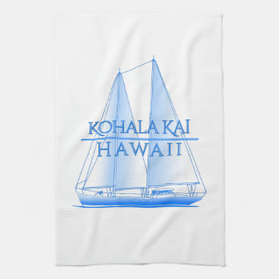 Kohala Kai Coastal Nautical Segelschiff Geschirrtuch