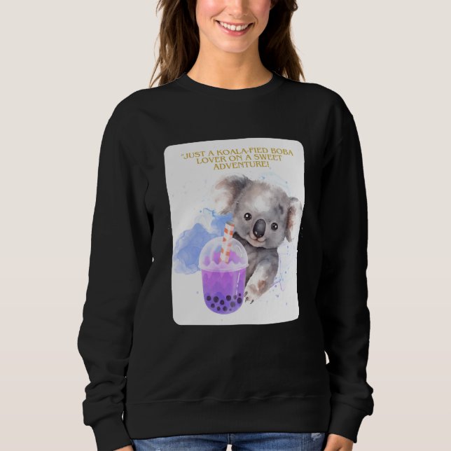 Kohala Zitat - einfach kohala boba Abenteuer Sweatshirt (Vorderseite)