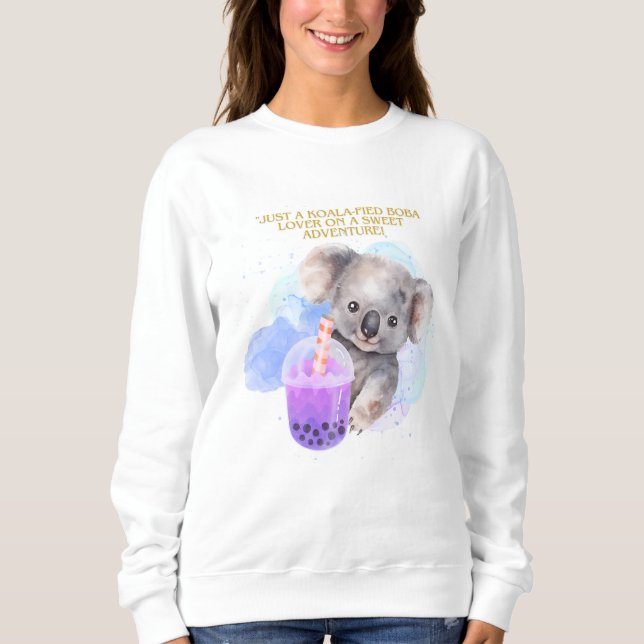 Kohala Zitat - einfach kohala boba Abenteuer Sweatshirt (Vorderseite)