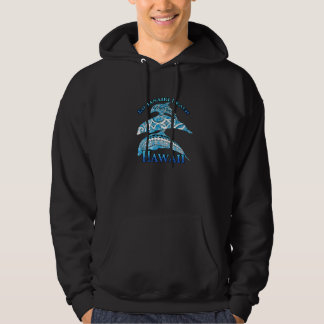 Kohanaiki Beach Hawaii Vacation Tribal Dolphins   Hoodie