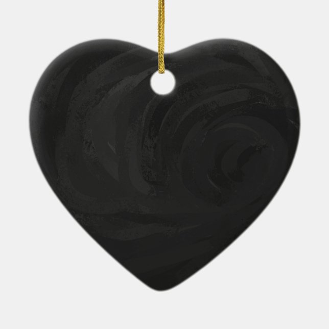 Kohl Black Keramik Ornament (Hinten)