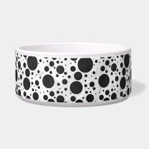 Kohl Black Polka Dot Pattern Napf