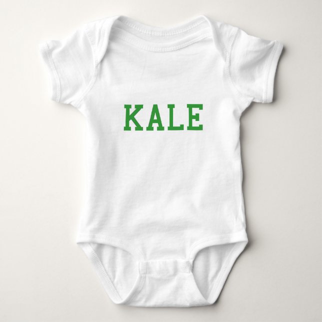 Kohl-HochschulUni-veganes vegetarisches gesundes Baby Strampler (Vorderseite)