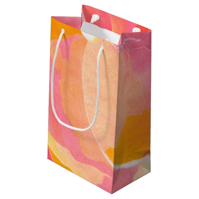 Kohl Rose III Kleine Geschenktüte (Rückseite Schrägansicht)