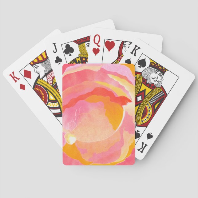 Kohl Rose III Spielkarten (Rückseite)