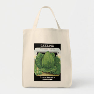 Kohl-Samen-Paket-Aufkleber Tragetasche