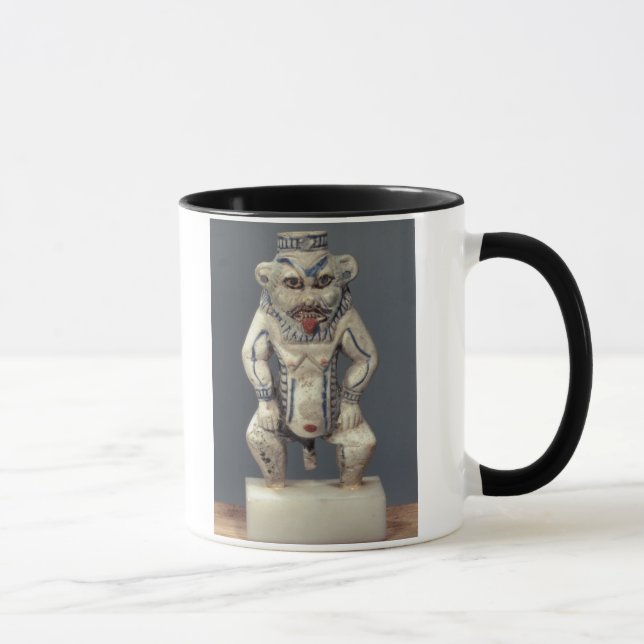 Kohl-Topf, den ägyptischen Haushaltsgott Bes Tasse (Rechts)