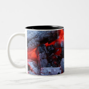 Kohle Zweifarbige Tasse