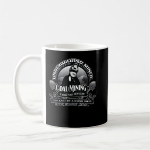 Kohlebergbau Untergrund Miner Remüde Miner God Fa Kaffeetasse