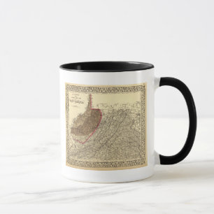 Kohlefelder in West Virginia Tasse