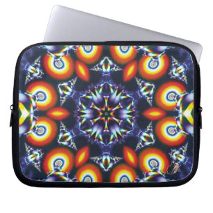Kohlen Kaleidoskop 25cm Laptopschutzhülle
