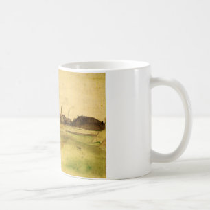 Kohlenbergwerk im Borinage durch Vincent van Gogh Kaffeetasse