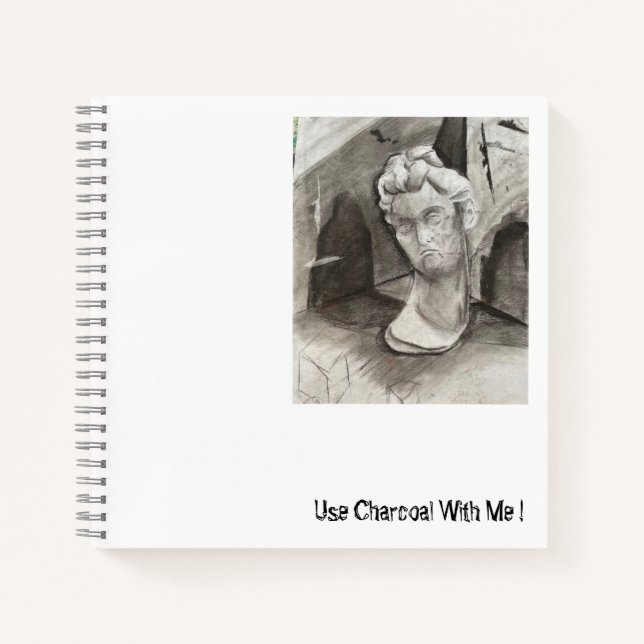 Kohlenfaser Notizbuch (Vorderseite)