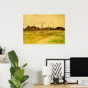 Kohlengrube in der Borinage von Vincent van Gogh Poster