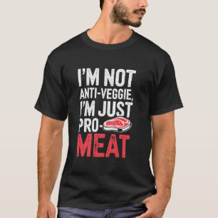 Kohlenhydratarme All-Meat-Diät Lustige BBQ T-Shirt