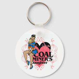 KOHLENMINERDAUCHTER SCHLÜSSELANHÄNGER