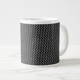 Kohlenstoff-Faser-Tunnel-bohrwagenTasse Jumbo-Tasse