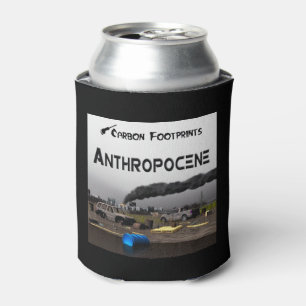 Kohlenstoff-Fußabdrücke - Anthropozän Dosenkühler