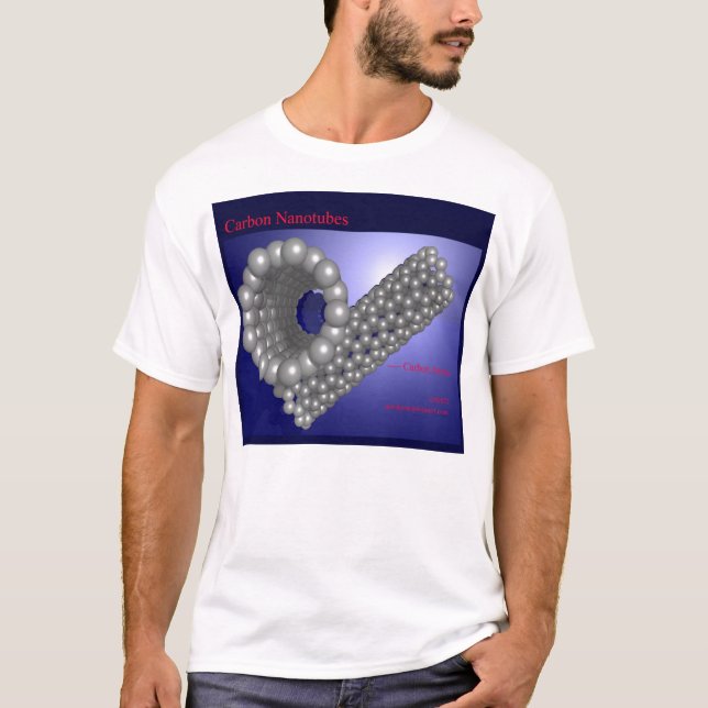 Kohlenstoff Nanotubes (Front) T-Shirt (Vorderseite)