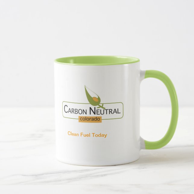 Kohlenstoff-neutrale Person Colorado Tasse (Rechts)