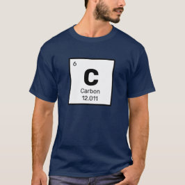 Kohlenstoff/Periodische Tabelle - T - Shirt C-Elem