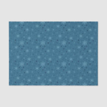 Kohlenstoffglocken & Blue Bow Snowflakes